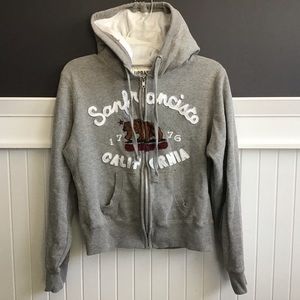 San Francisco Zip Up Hoodie